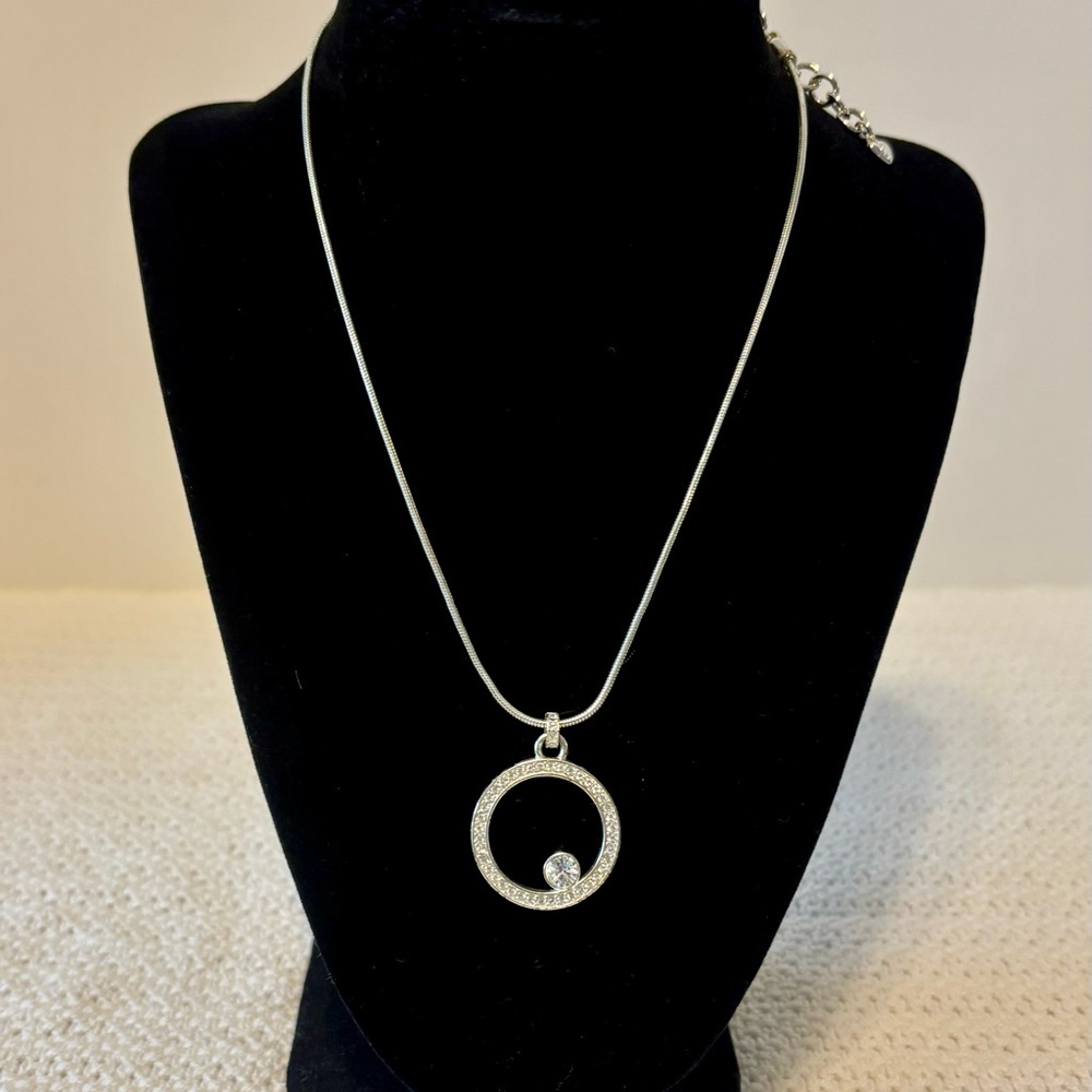 Brighton Silver Pendant Necklace